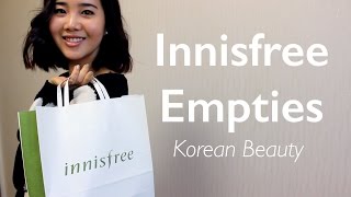 Innisfree Empties Review [upl. by Sew]