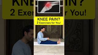 SAY NO TO KNEE PAIN  kneepain knee yoga health fitness healing tips exercise painrelief [upl. by Attelrahs18]