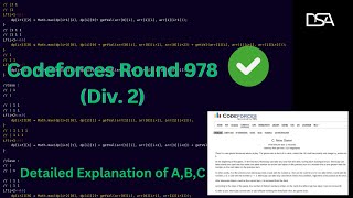 Solving A B C from Educational Codeforces Round 170  Two Screens Binomial Coefficients New Game [upl. by Ahc]