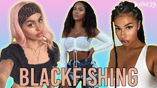 BLACKFISHING  All Of These White Influencers Are Making Themselves Look Black [upl. by Kiah]