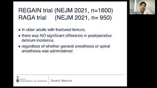 Geriatric Medicine Journal Club August 23 2024 [upl. by Eerrehs]