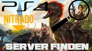 Tutorial Wie finde ich meinen Ark PS4 Server von Nitrado [upl. by Aissilem808]