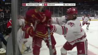 Mens Ice Hockey Falls to Boston College in Beanpot Consolation Round [upl. by Severin]