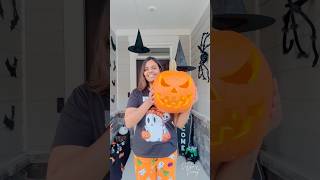 Halloween కి Pumpkin carving 🎃 minivlog shorts halloween telugu usa reels funnyshorts [upl. by Elena]