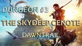 FFXIV Dawntrail  The Skydeep Cenote Dungeon First Run Sage POV [upl. by Neerual]