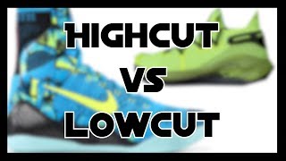 High vs Lowcut  Basketballschuhe  was ist besser [upl. by Akeylah113]