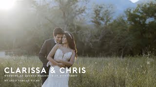 Clarissa amp Chris  Wedding at La Magnolia in Monterrey [upl. by Lennej944]