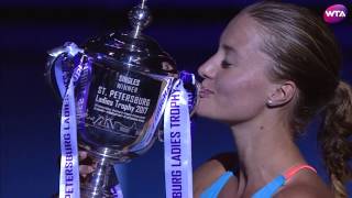 2017 St Petersburg Ladies Trophy Final  Kristina Mladenovic vs Yulia Putintseva  WTA Highlights [upl. by Simonsen887]