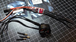 Sequre Escape32 ESC and 1800kv Motor  Part One [upl. by Aridni]