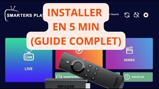 Installer IPTV SMARTERS sur Firestick en 2024  TUTO Complet [upl. by Idnym73]