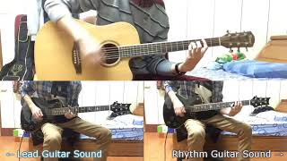 Hinder  Without You guita cover W Solo [upl. by Steck2]