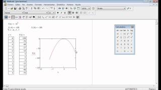 Gráficas de funciones con MathCad [upl. by Bezanson]