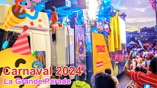 💃🏿🕺🏿 Carnaval de Martinique 2024  La Grande Parade de FortdeFrance  Dimanche Gras [upl. by Sucramal]