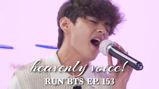 Taehyung singing “Coward” amp “Drunken Truth” in Run BTS ep 153 eng sub [upl. by Armand]