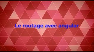 Angular routing routerLink routerLinkActive et passage des paramètres avec queryParam [upl. by Eycal]