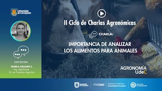 Importancia de analizar los alimentos para animales [upl. by Medovich]