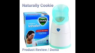 Product Review Demo  Vicks  Steam Inhaler [upl. by Adahsar]