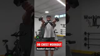 DUMBBELL WORKOUT  Chest exercise  DB Chest Raise  BIGLEE [upl. by Doowron]