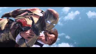 Iron Man 3 clip Air Force One OFFICIAL Marvel  HD [upl. by Eladroc445]