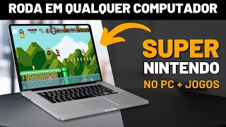 🎮 O melhor Emulador de Super Nintendo para PC  Jogos [upl. by Sheppard]