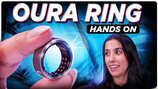 OURA RING 3 como funciona um ANEL INTELIGENTE Handson [upl. by Akenor]