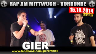 RAP AM MITTWOCH 151014 BattleMania Vorrunde 24 GERMAN BATTLE [upl. by Nylirehc]