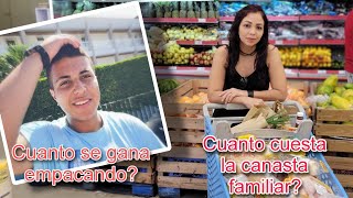 Cuanto cuesta💰la canasta familiar🛒 en Aruba  lo que gana 💵un empacador [upl. by Farnham]