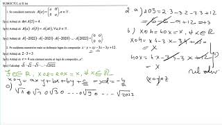 Test de antrenament nr1profa de matebacalaureattehnologic [upl. by Elsbeth553]