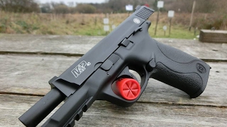 Umarex Smith amp Wesson MampP 40 Blowback Air Pistol  Full Review [upl. by Atiner512]