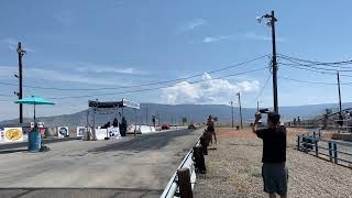 Big block falcon vs mustang western Colorado dragway [upl. by Hanway]