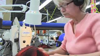 Stormy Kromer Factory Tour [upl. by Sillyhp]