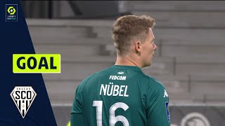 Goal Alexander NÜBEL 55 csc  SCO ANGERS SCO  AS MONACO 13 2122 [upl. by Aonehc]