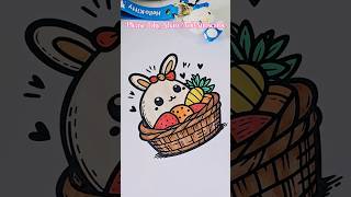 Cute Relaxing amp Satisfying Coloring using markers relaxingcoloring cutecoloring trending shorts [upl. by Husha]