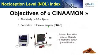 Nociception Monitors Better Opioid Administration for Better Outcomes [upl. by Ennaillek]