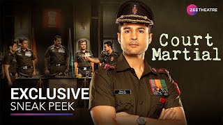 Exclusive Sneak Peek  Court Martial  Rajeev Khandelwal  Courtroom Drama  Zee Theatre [upl. by Aneehsal]