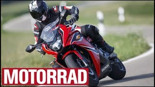 Honda CBR 650 F im TopTest Leicht und locker [upl. by Watkin]