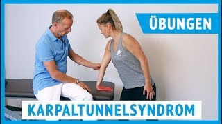 Karpaltunnelsyndrom 4 ÜBUNGEN zur Behandlung für Zuhause [upl. by Gilles449]