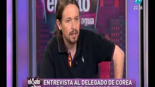 Pablo Iglesias llama quotfalangistaquot a García Serrano y le responde quotCamarada es una palabra preciosaquot [upl. by Warfore]