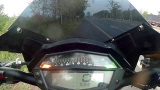 Top speed z1000 [upl. by Yehs]