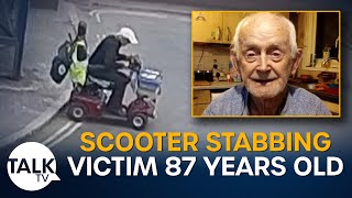 London scooter stabbing victim named as 87 yearold Thomas O’Halloran [upl. by Reinwald]