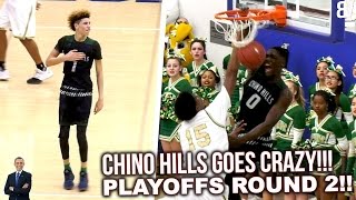 LaMelo Ball amp Chino Hills SHUT IT DOWN in 2nd Round Playoffs vs Long Beach Poly FULL HIGHLIGHTS [upl. by Jobe463]