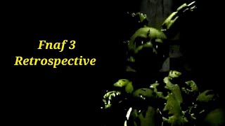 Fnaf 3 retrospective the perfect ending [upl. by Daria]