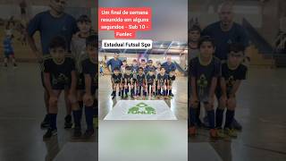 Um final de semana participando do campeonato estadual de Futsal sub 10 resumido em 37 segundos 😅 [upl. by Arela879]