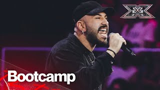 Alfredo Bruno mostra il suo lato “Human” a X FACTOR 2024  BOOTCAMP [upl. by Nreval]