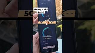 Speedtest internet starlink vs 5g shorts [upl. by Mcdougall]