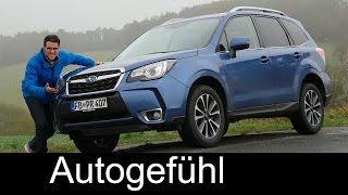 Subaru Forester XT FULL REVIEW test driven Facelift 2017 newneu  Autogefühl [upl. by Kubis]