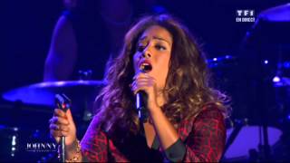 je te promets johnny hallyday en duo avec amel bent [upl. by Leahkim]