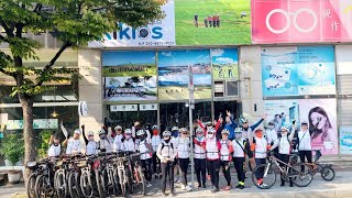 Korea kyklos bicycle riding 박선영키클로스 고양자전거학교 천호에서 일산키클로스 2호점 여성회원라이딩 55km 박선영자전거라이딩 [upl. by Airb]