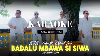 Karaoke  Ba dalu Mbawa Si siwa Cipt Elison Lase  Nada Original [upl. by Thomasin659]