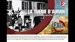 LA TUERIE DAURIOL 13h15 Le Dimanche  Extrait des séquences animées [upl. by Enomrej]